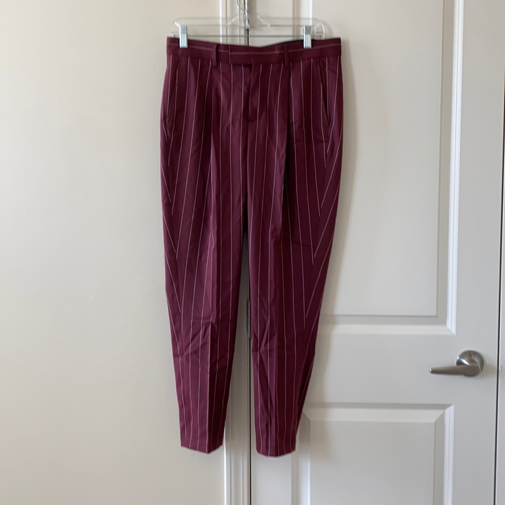COPY - COPY - Pinstripe ASOS pants Unworn